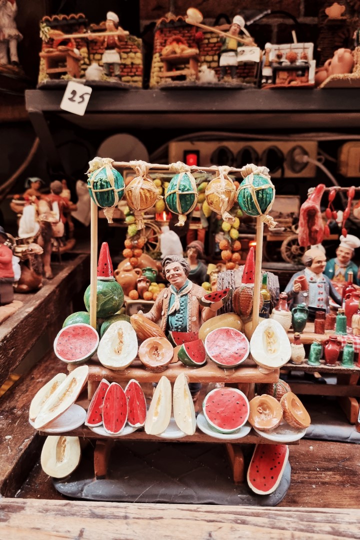 ulica bożonarodzeniowa neapol