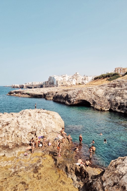polignano a mare plaża