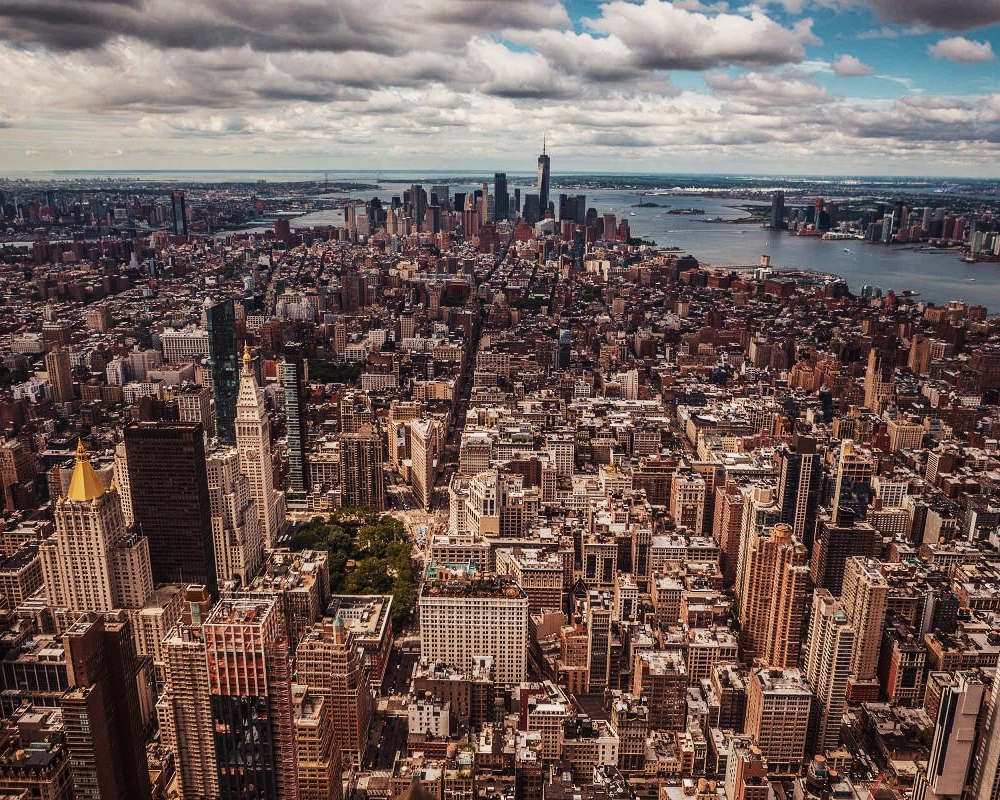 panorama nowego jorku