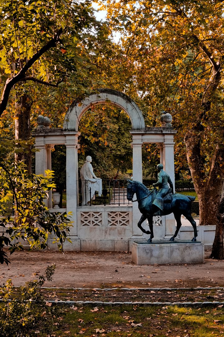 park retiro madryt